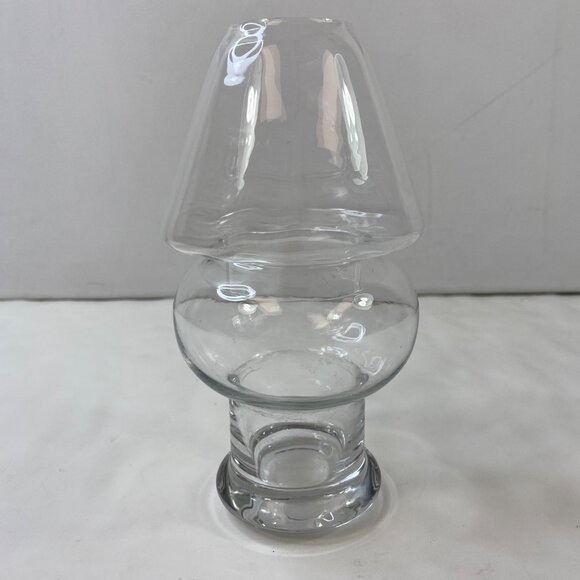 Mushroom-Style Candle Hurricane Holder Detachable Top Tea Lights Small - Picture 1 of 13